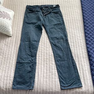 Mens AG Indigo color cotton pant